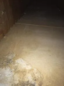 Air duct after cleaning, example 1