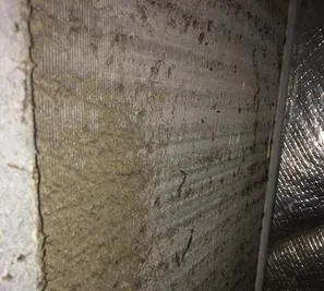 Clogged evaporator coil