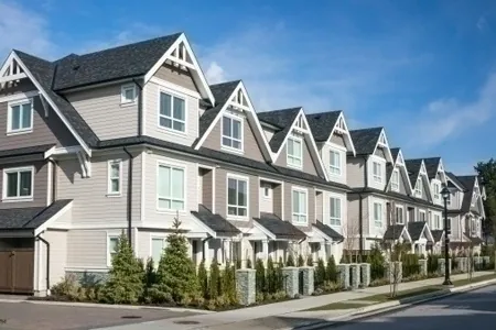 Row of townhouses